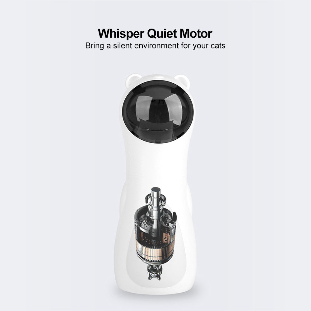Automatic Laser Cat Toy — Bear LED Red Laser for Indoor Cats