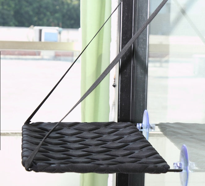 Cat Window Hammock Perch — Suction Cup Seat for Indoor Cats