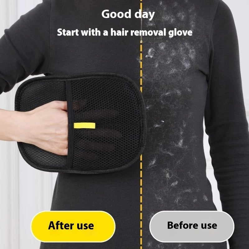 Pet Hair Remover Grooming Glove — Deshedding Mitt Dogs Cats