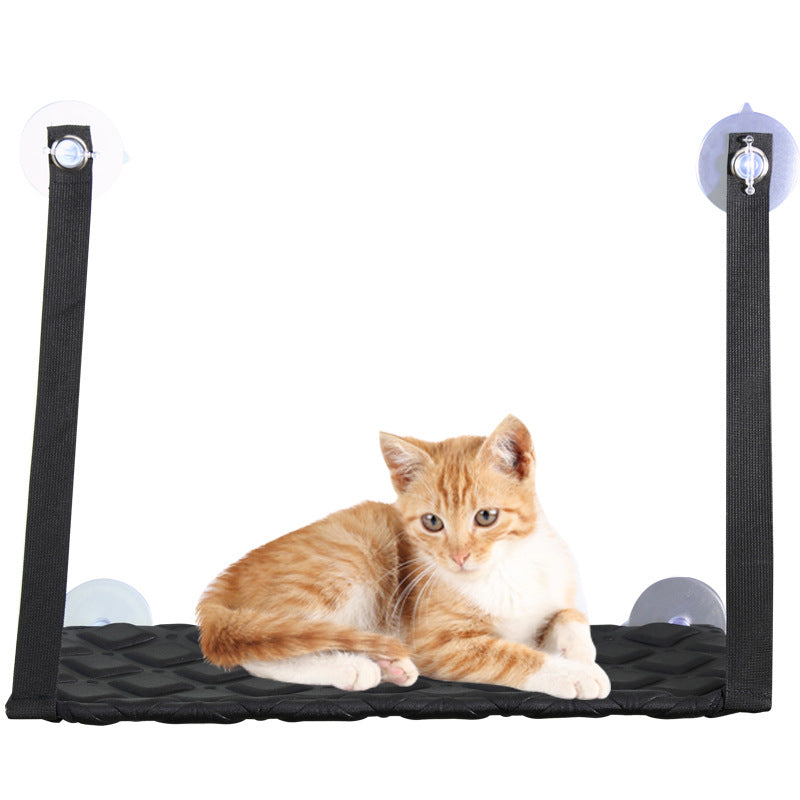 Cat Window Hammock Perch — Suction Cup Seat for Indoor Cats