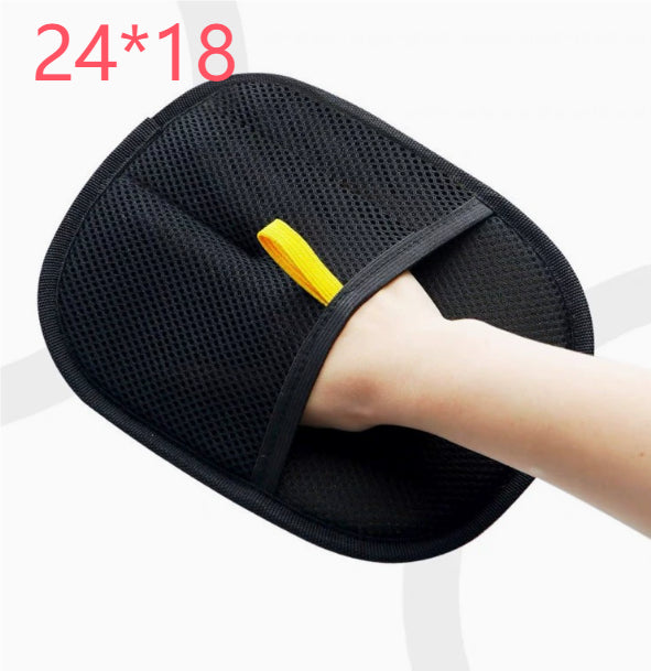 Pet Hair Remover Grooming Glove — Deshedding Mitt Dogs Cats