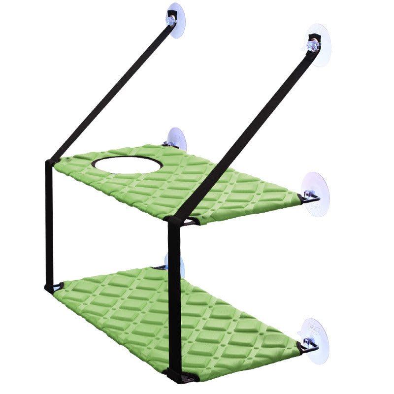 Cat Window Hammock Perch — Suction Cup Seat for Indoor Cats